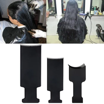 Günstige Professional Hair Färbung Färben Kamm Abgabe Haar Pinsel Pick Farbe Bord Haar Styling Friseur Werkzeug Haar Salon Mithelfer
