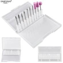 Подставка для Дисплей бор для дизайна ногтей ящик для хранения пудреница выставка пустой корпус, инструменты для маникюра, 10/20 Вт, 30 Вт, отверстия