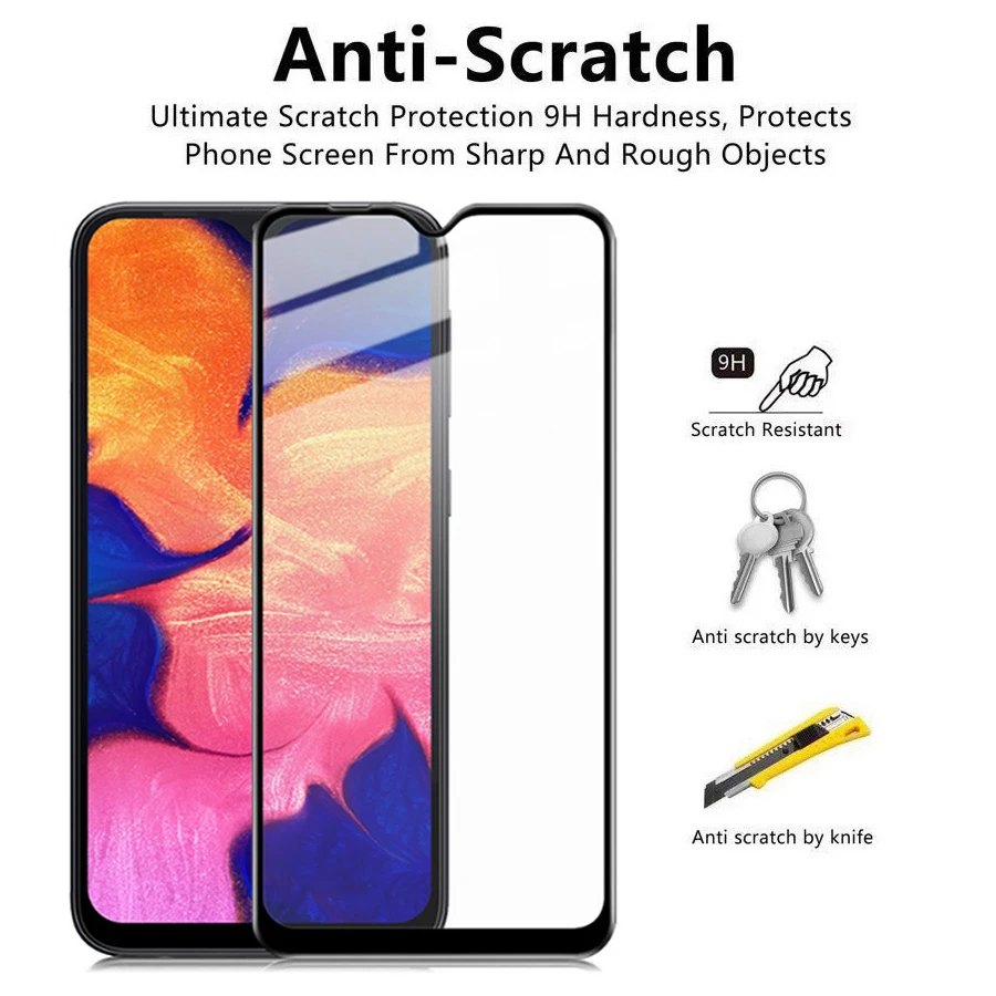 Sumsung a10s закаленное стекло для samsung galaxy a10s Защитная пленка для экрана на galax a 10 s a10 s a107f защитное стекло