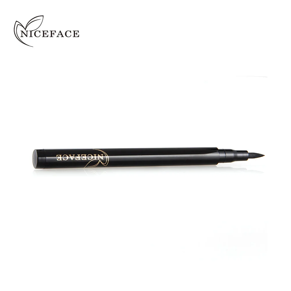Niceface Eye Makeup Pencil Eyeliner Long-lasting Waterproof Eye Eyeliner Pen - Цвет: Black