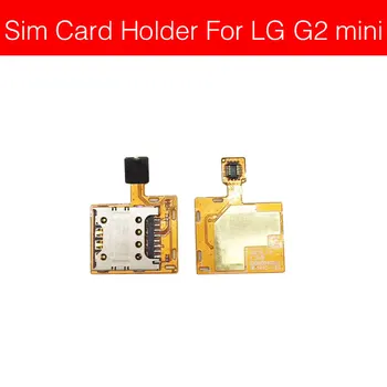 

Memory & SIM Card Tray Holder For LG G2 Mini D610 D618 Sim Card Reader Slot Socket Adapter Phone Repair Replacement Parts