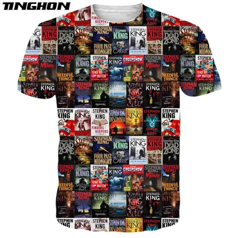 XS 7XL фильм это Джокера футболка Стивен Кинг 1990 из фильма ужасов Для мужчин