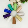 COOMAMUU 2000Meters Metalic Silk Thread Color Gold Thin Partner Yarn for Hand Knitting Sweaters 50g/roll 2