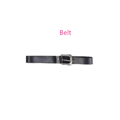 belt Jon Snow Косплей Костюм Игра престолов Сезон 8 Джон снег косплей костюм жилет из искусственной кожи костюмы на Хэллоуин для мужчин индивидуальный заказ - Цвет: belt