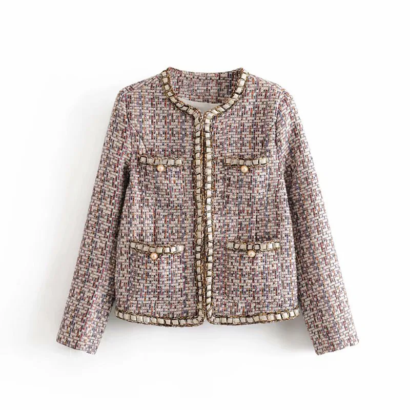 

F4629-Western Style WOMEN'S Dress 2019 Spring And Autumn New Style Retro Graceful Rove Cardigan Coat Women's