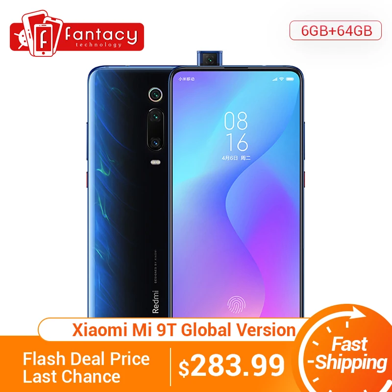  Redmi K20 Xiaomi mi 9T 9T 6GB 64GB Snapdragon 730 восьмиядерный смартфон 6,39 'AMOLED 48MP камеры 4000mAh NFC 