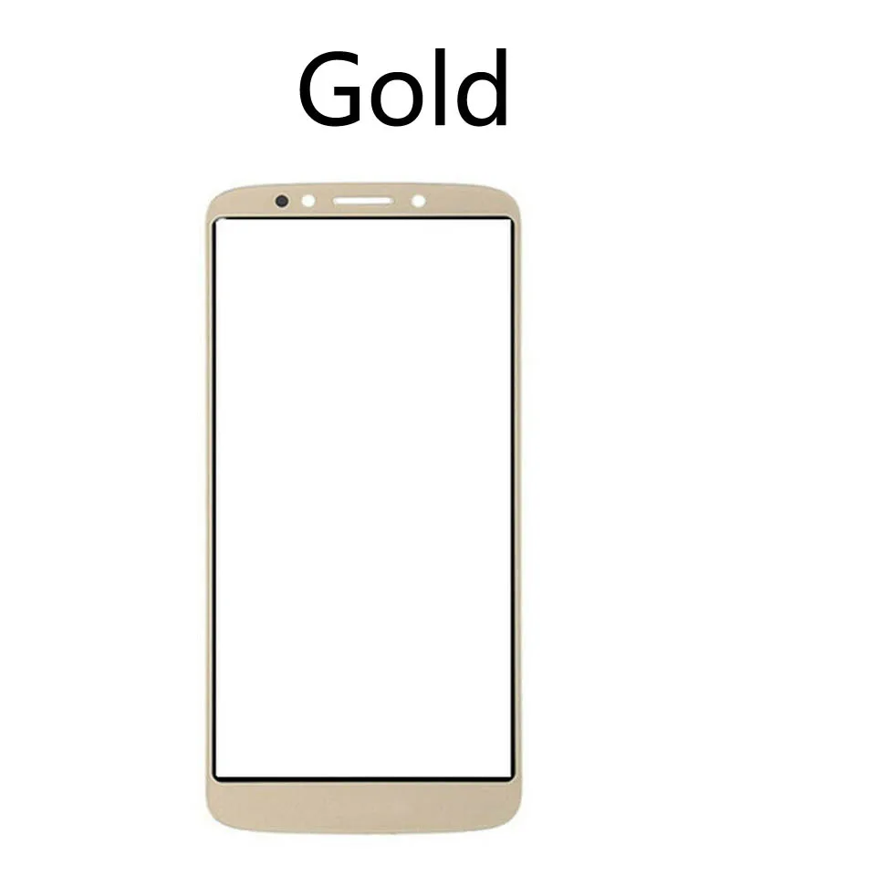Gold-No tool 5," сенсорный экран для Motorola Moto E5 XT1944 сенсорный экран стекло передней панели объектива внешнее стекло ЖК-дисплея - Цвет: Gold-No tool