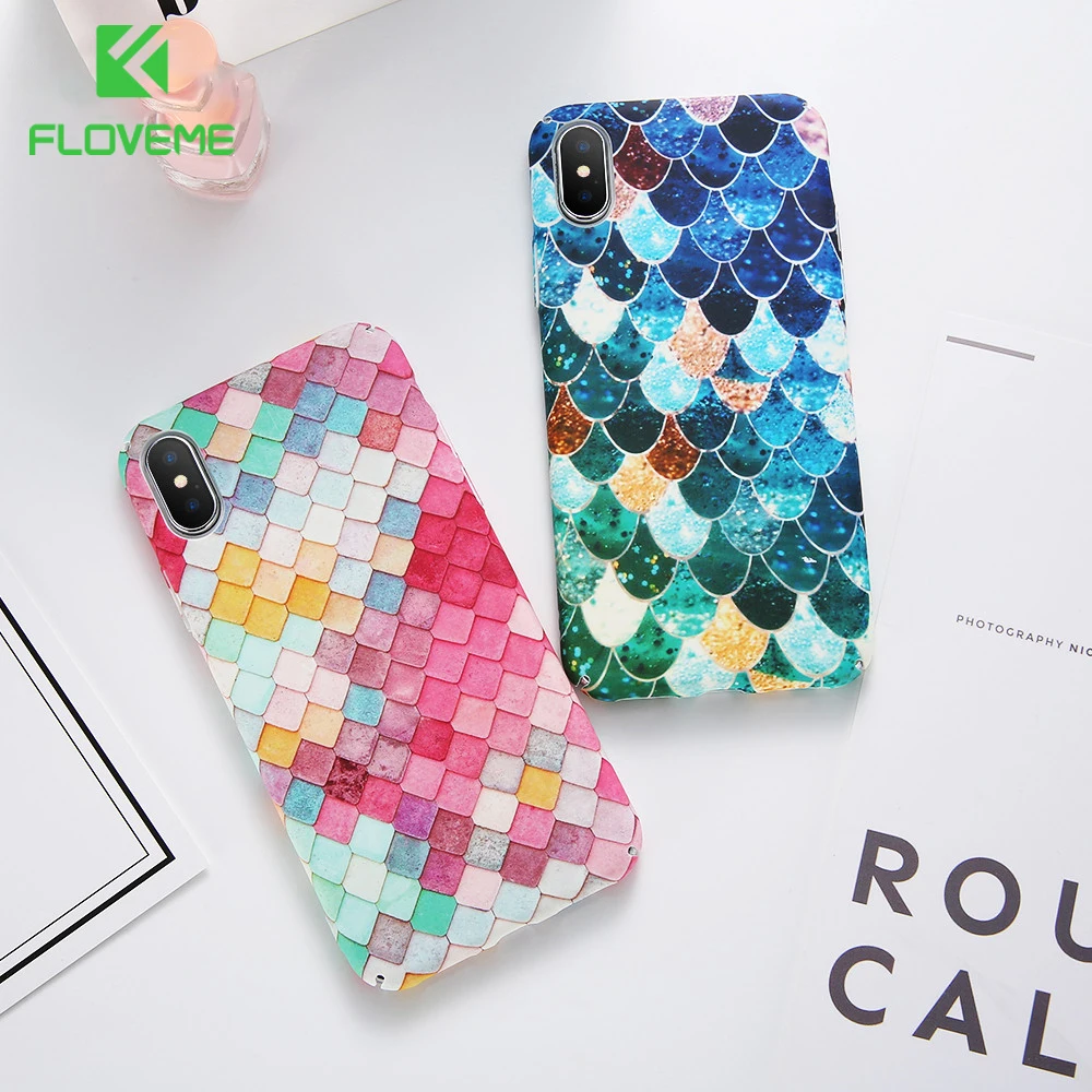 

FLOVEME Phone Case For iphone Xr 7 8 6 S Plus Luxury Color Case Cover For apple 7plus 8plus 6s X Xs Max 5 For iphon7 Coque Funda