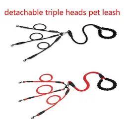 Съемный тройник шлейка для собаки веревка один тянет три собаки поводок для домашних животных собака Сплит тяга шнур