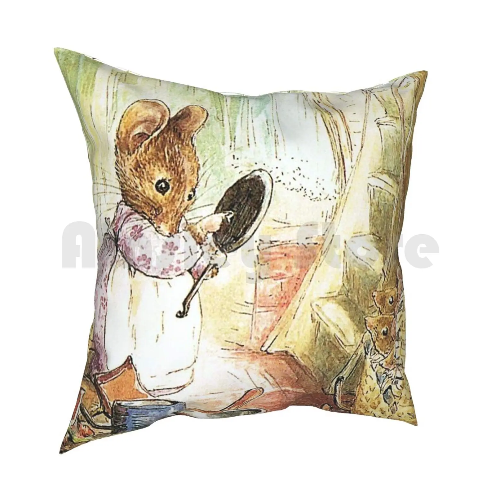 The Tale Of Two Bad Mice-Beatrix Potter Pillow Case Printed Home Soft DIY  Pillow cover Tale Of Two Bad Mice Mouse Mice - AliExpress
