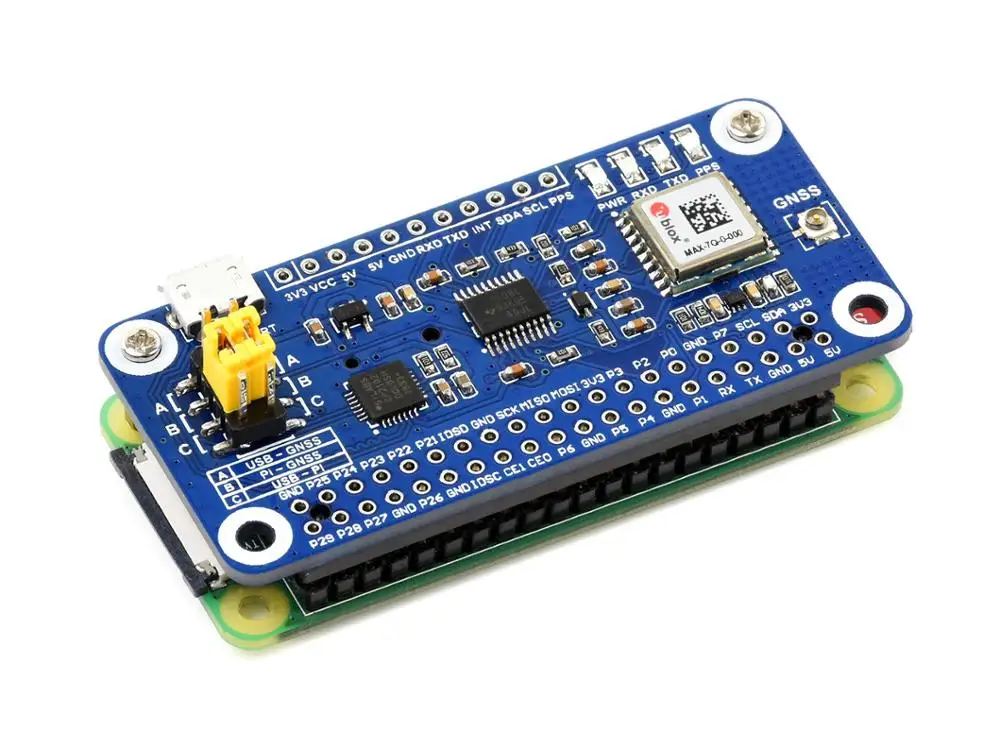 Фонарь для Raspberry Pi GPS ГЛОНАСС QZSS SBAS точное/Быстрое позиционирование с небольшим