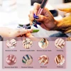 Portable Electric Nail Drill Professional Nail File Kit For Gel Nails Manicure Pedicure Polishing Shape Tools Salon Nail Tools 6