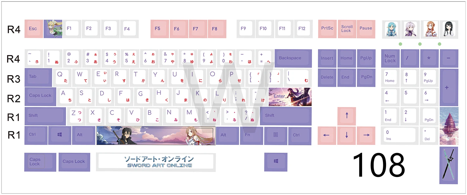 H151e98daa22e4c8db28e1c1cb696c67bt - Anime Keycaps