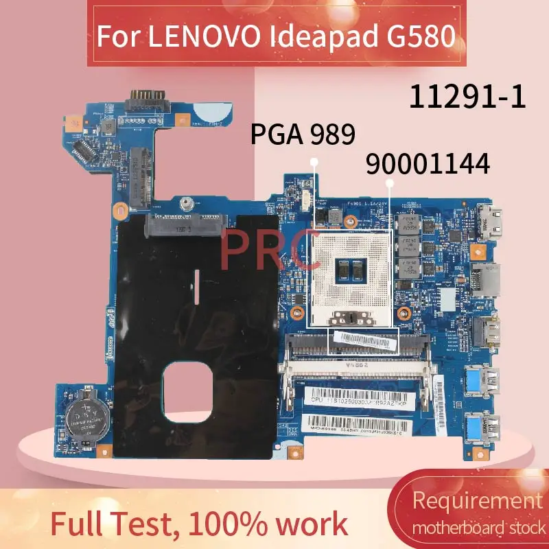 Материнская плата для ноутбука LENOVO Ideapad G580 LG4858 15 6 дюйма материнская 11291 1 48 4sg15 011