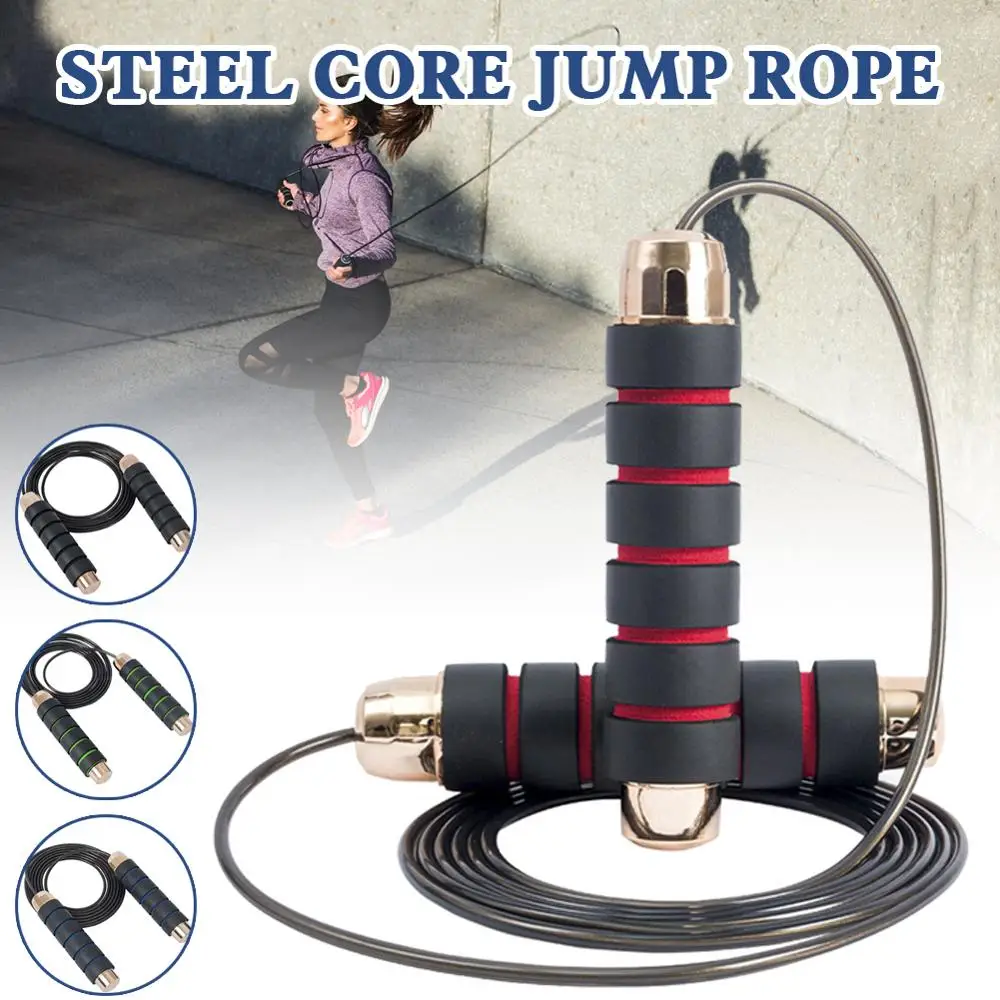 

Tangle-Free with Ball Bearings Rapid Speed Jump Rope Crossfit Excercise and Fitness Workout Equipments Skipping Foot Unisex Kids