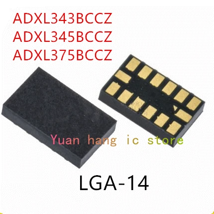 

10PCS ADXL343BCCZ ADXL345BCCZ ADXL375BCCZ LGA-14