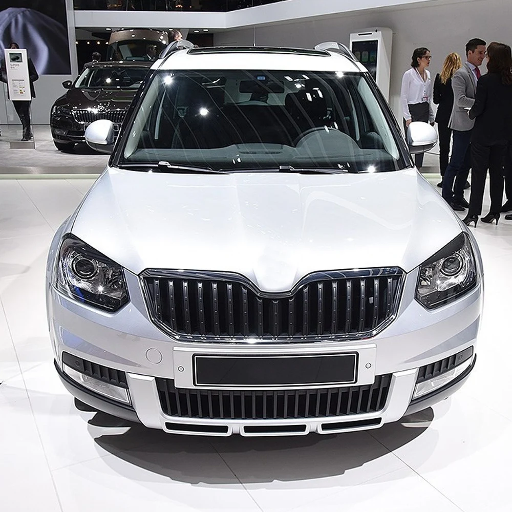 Для SKODA Yeti 5L 2009- окна автомобиля Защита от солнца и дождя козырьки щиток тенты Shelter Защитная крышка отделка рамка внешняя наклейка