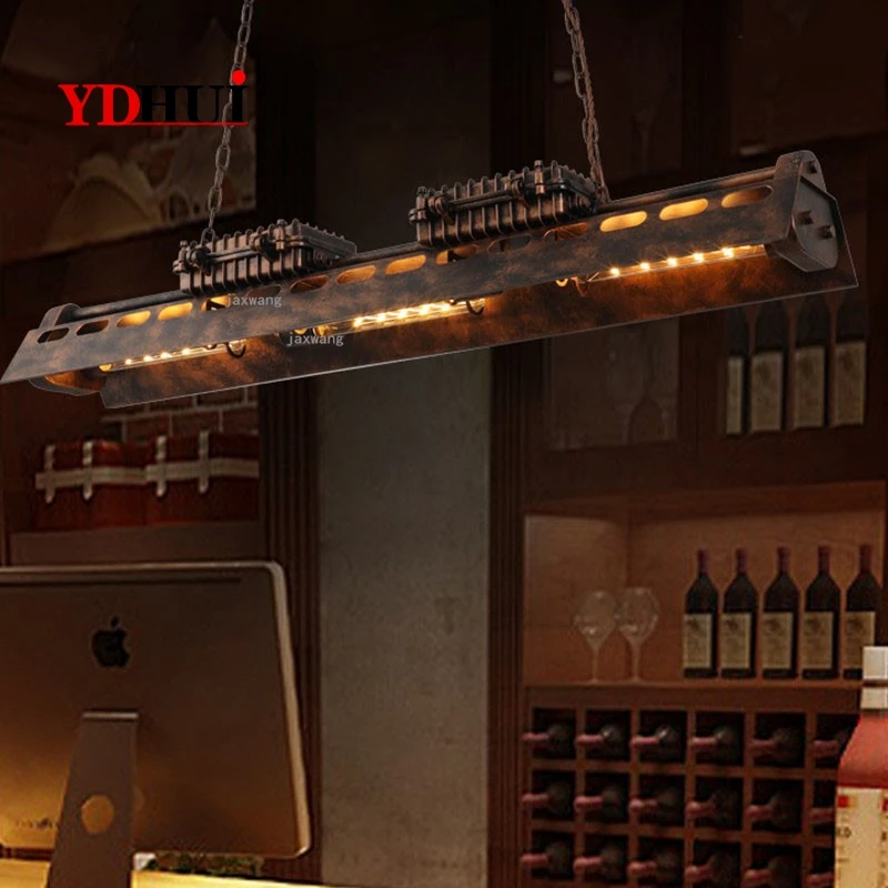 Industrielle Vintage Led Anhänger Lampe Lichter Hängen Lampe Licht Leuchte Moderne Hängende Decken Lampen Kronleuchter Beleuchtung QCD65 Industrielle Vintage Led Anhänger Lampe Lichter Hängen Lampe Licht Leuchte Moderne Hängende Decken Lampen Kronleuchter Beleuchtung QCD65