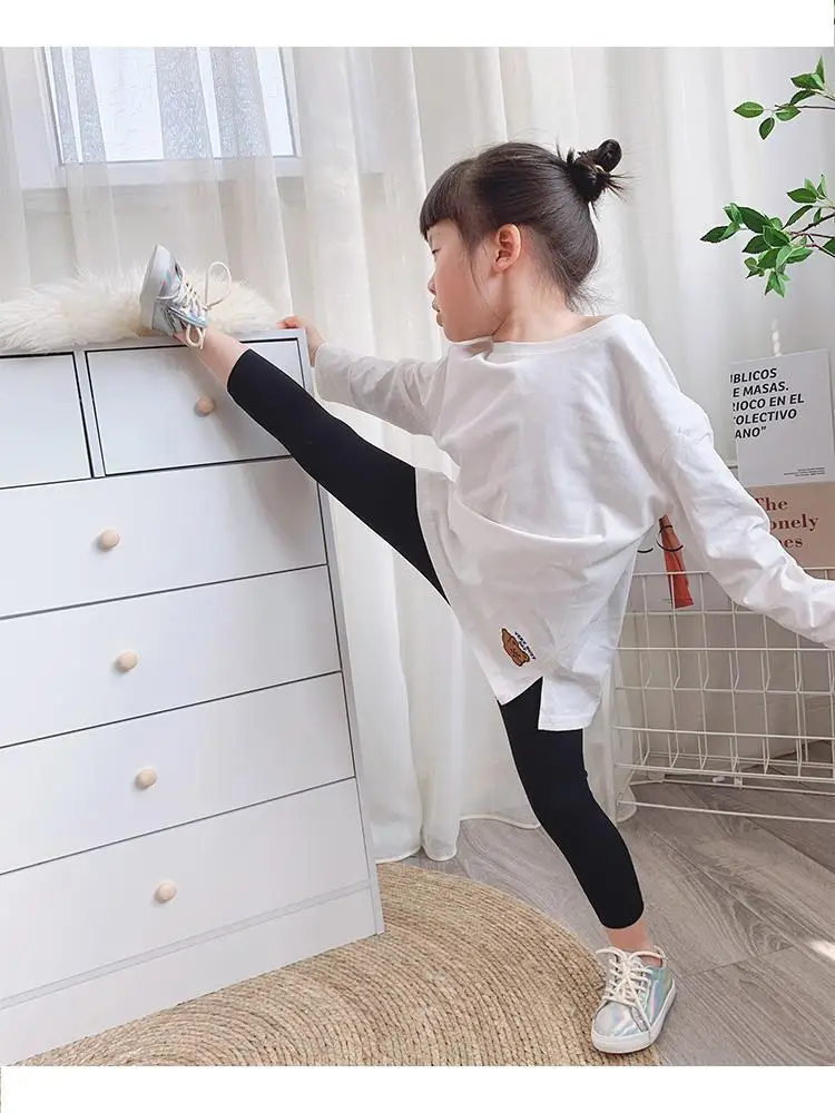 Cute Baby Girls Yoga Leggings Infantil Para Menina Toddler Leggings Girl  Sports Trouser Running Pencil Pants Kids Trousers