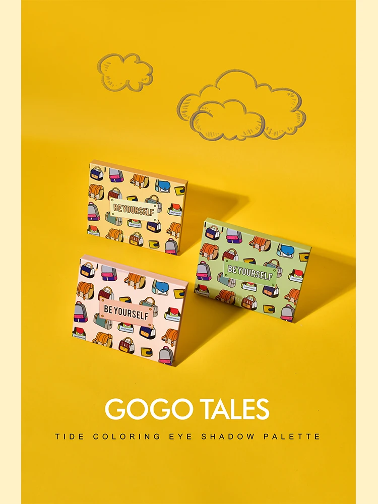 

Tide Coloring Eyeshadow Palette 3 Hot Color System Matte Shimmer Glitte Nude Makeup Waterproof Pigment Beautiful Eye Look