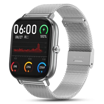 

Men Women ECG PPG HRV Bluetooth Call Smart Watch Waterproof IP67 Blood Pressure Oxygen Sport Smart Watches for ios Android VS P8