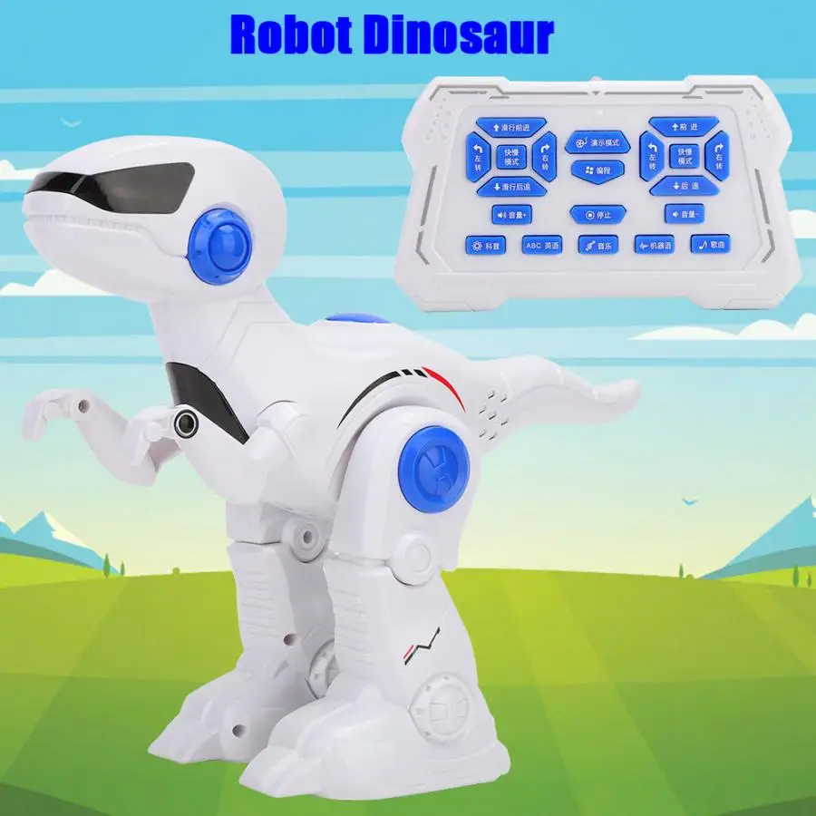 Интерактивный электрический RC робот-динозавр механическая модель тиранозавра для раннего обучения детей игрушки для мальчиков девочек подарок на день рождения