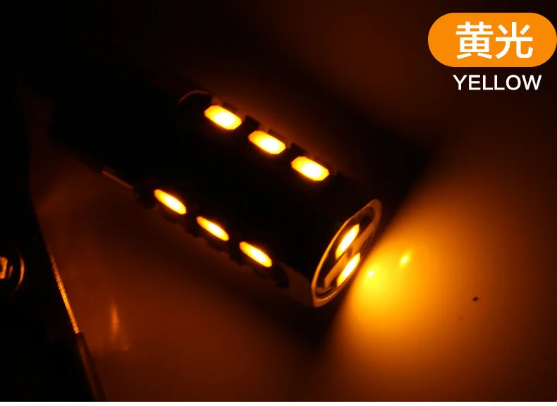 2 шт в 3157 42smd два цвета желтый белый samsung 42smd 2835 супер яркий светильник для вождения рулевое управление светильник