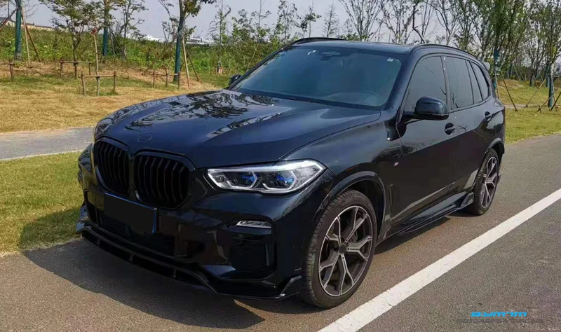 Однолинейный стиль яркий черный Передний Бампер решетка для BMW X5 G05|Гоночные