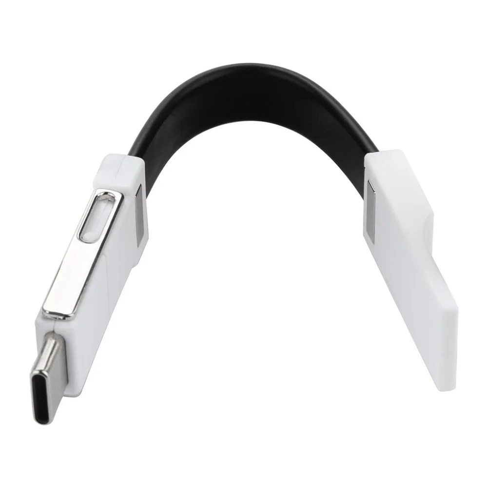 Портативный 3 в 1 Micro usb type-C кабель для быстрой зарядки шнур брелок мини брелок зарядный адаптер для Andriod iPhone