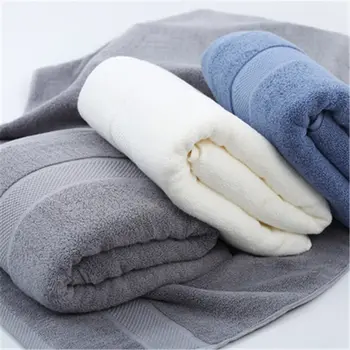 

Bath Towel Large Size Towelling bathrobe High Absorbent Terry towels Thick Cotton Solid Bath Towel Soft Beach Towel For Adults