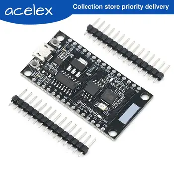 

NodeMCU V3 Lua WIFI module integration of ESP8266 + extra memory 32M Flash, USB-serial CH340G