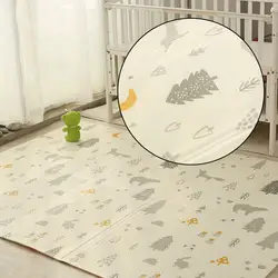 200 см * 180 см детский игровой коврик Xpe пазл детский коврик утолщенный Tapete детская комната ползающий коврик складной водонепроницаемый