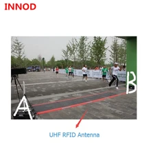 Высокая производительность длинный диапазон 10dbi марафон Система синхронизации гонки линейный пол мат rfid антенна УВЧ хорошо работает с обувной биркой