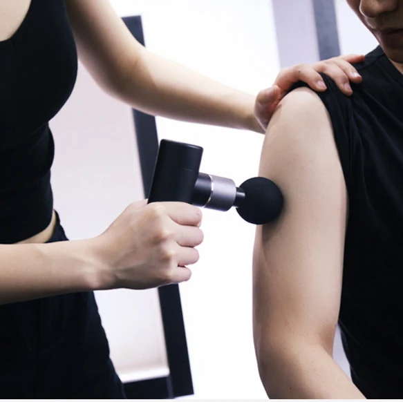 

Fascial gun massage gun muscle relaxation massager vibration gun vibration massage fitness equipment