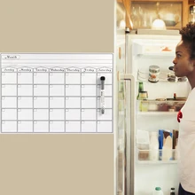 

Magnetic MonthlyWeekly Planner Board Calendar Table Dry Erasable Whiteboard Fridge Magnetic Markers For Message Bulletin Board