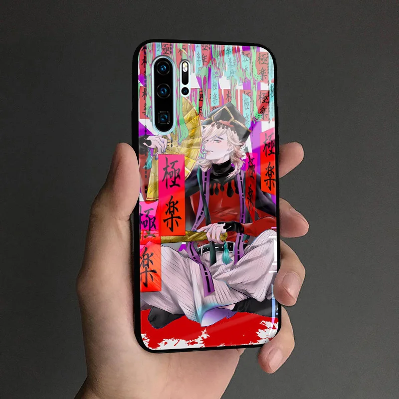 Doma Kimetsu no Yaiba мягкий силиконовый стеклянный чехол для телефона, чехол для huawei Honor V mate P 9 10 20 30 Lite Pro Plus Nova 2 3 4 5 - Color: AE 3599