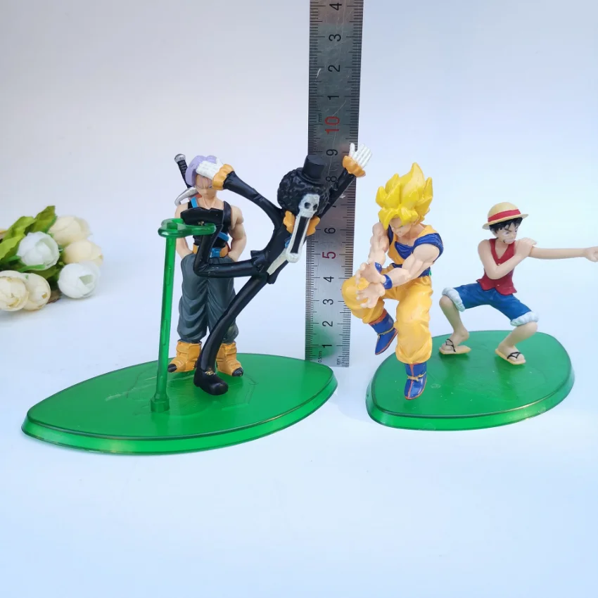 10 шт./компл. разных Figuras Dragon Ball Одна деталь Мультфильм фигурки 10 см игрушки подарок украшения Аниме украшения