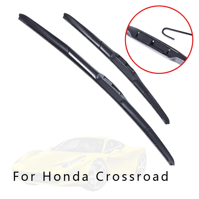 Щетки стеклоочистителей для автомобиля для Honda Crossroad автомобильные аксессуары мягкие резиновые стеклоочистители