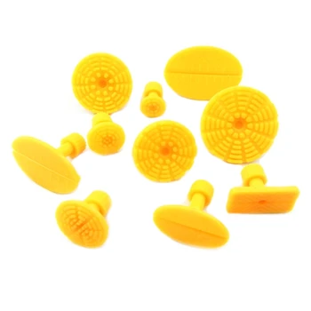 

New 10pcs Auto Body Dent Paintless Repair Dent Puller Plastic Glue Tabs Automobile S