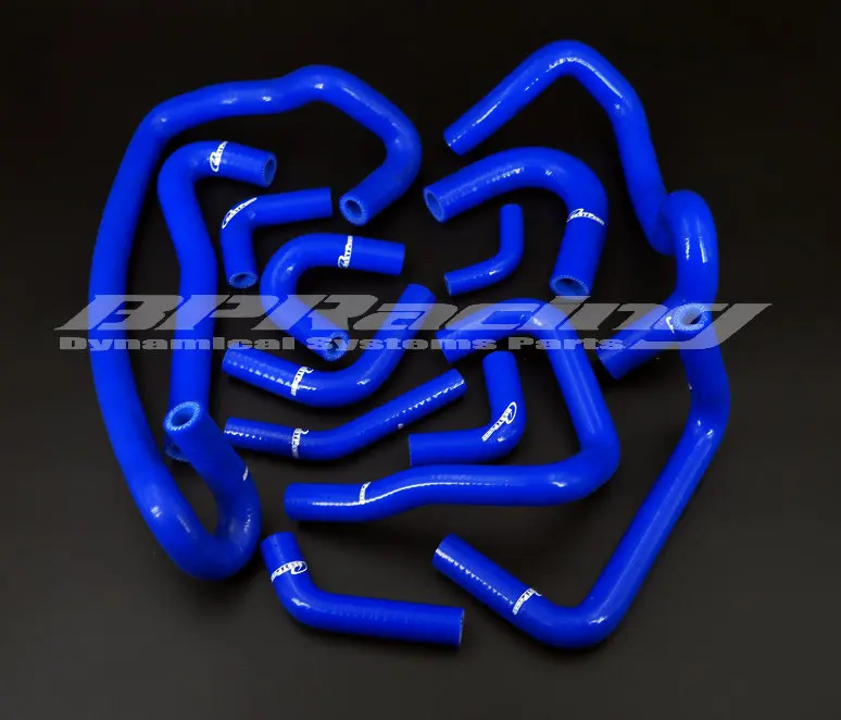 Silicone Heater Slang voor Nissan Skyline GTR R33 R34 RB26DET Blauw