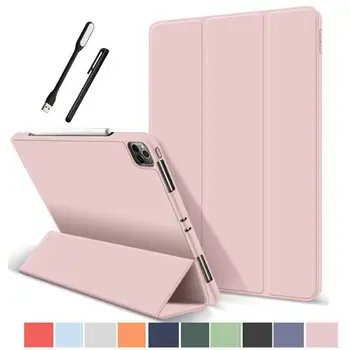 

Slim Leather case for iPad Pro 11 2020 smart cover for iPad iPro 12.9 2020 iPad 10.2 2019 Air 3 2019 Protective shell