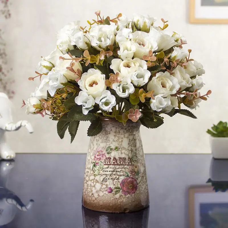 Золотые вазоны Ozdobne Florero Decoracion садовые керамические Teraryum ВАСО де Флор аксессуары современные украшения дома ваза для цветов