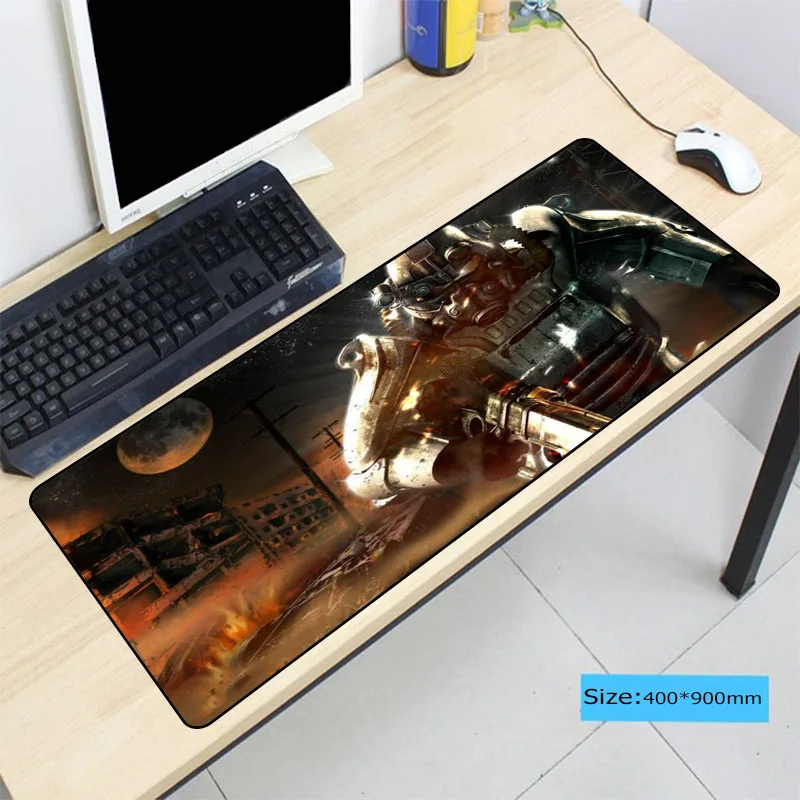  Fallout 4 Gaming Mouse Pad Locking Edge Large Mouse Mat PC Computer Laptop Gift Mouse pad for Anime