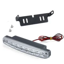 

8 LED Car-styling Daytime Running Light Cars The Fog Driving Daylight Head Lamps For Automatic Navigation Lights