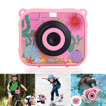 

HD 1080P Mini Toys Digital Gift Camera Video Anti Fall Camcorder Waterproof USB Rechargeable Children Recoder ABS 2 Inch Screen