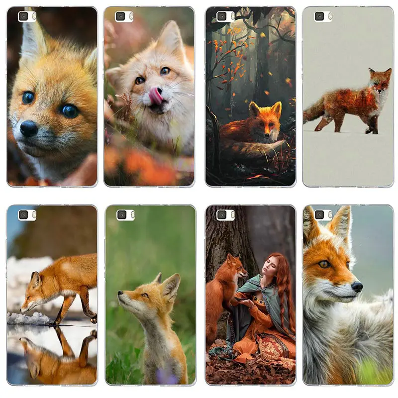 Мягкие чехлы для телефонов huawei P8 P9 P10 P20 P30 mate 10 Pro Y5 Y6 Y7 2018 Honor 6X7X9 Lite Plus Cute Red Fox | Отзывы и видеообзор -4000169600106