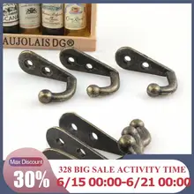 1 gancho colgador para ropa Vintage Mini de Metal para colgar en la pared bronce rústico B5Z1 llavero rústico gancho percha para abrigos bata H I5G6
