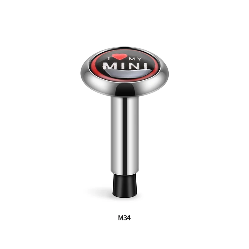 Дверной замок из нержавеющей стали для Mini Cooper S One JCW Clubman Countryman R55 R56 R57 R58 R59 R60 R61 F56 F55 F60 - Название цвета: M34