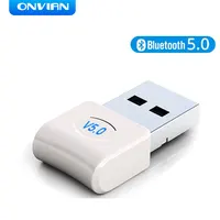 Onvian-adaptador inalámbrico USB Bluetooth 5,0, Dongle para PC, ordenador portátil, música, Audio, receptor transmisor