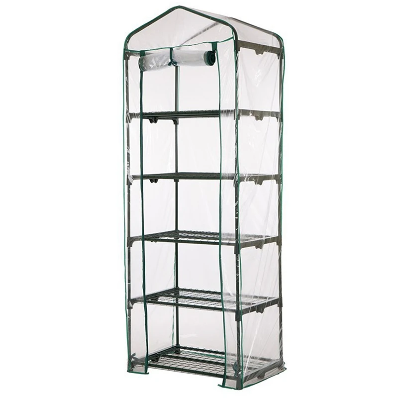 

Five Floors Pvc Cozy Garden Level Mini Home Greenhouse Plants Waterproof Uv Protection Cover Garden Plants And Flowers